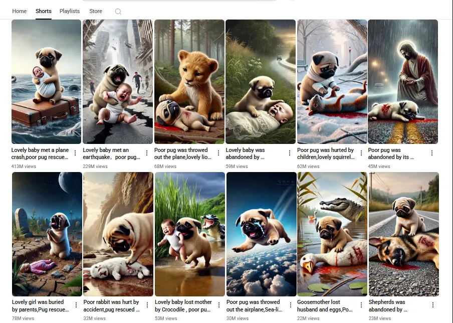 YouTube начал удалять крупные каналы, состоящие в основном из ИИ‑контента - 1